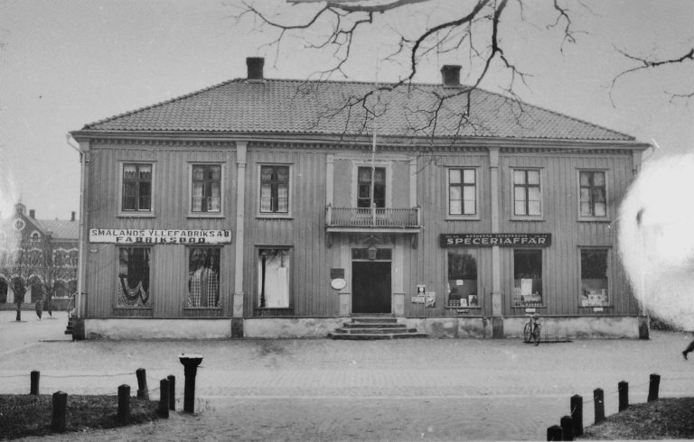 116. Storgatan, t. v. Kyrktorget och Tingshuset